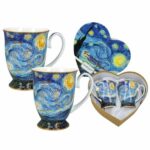 2 tazas de té Noche Estrellada Van Gogh